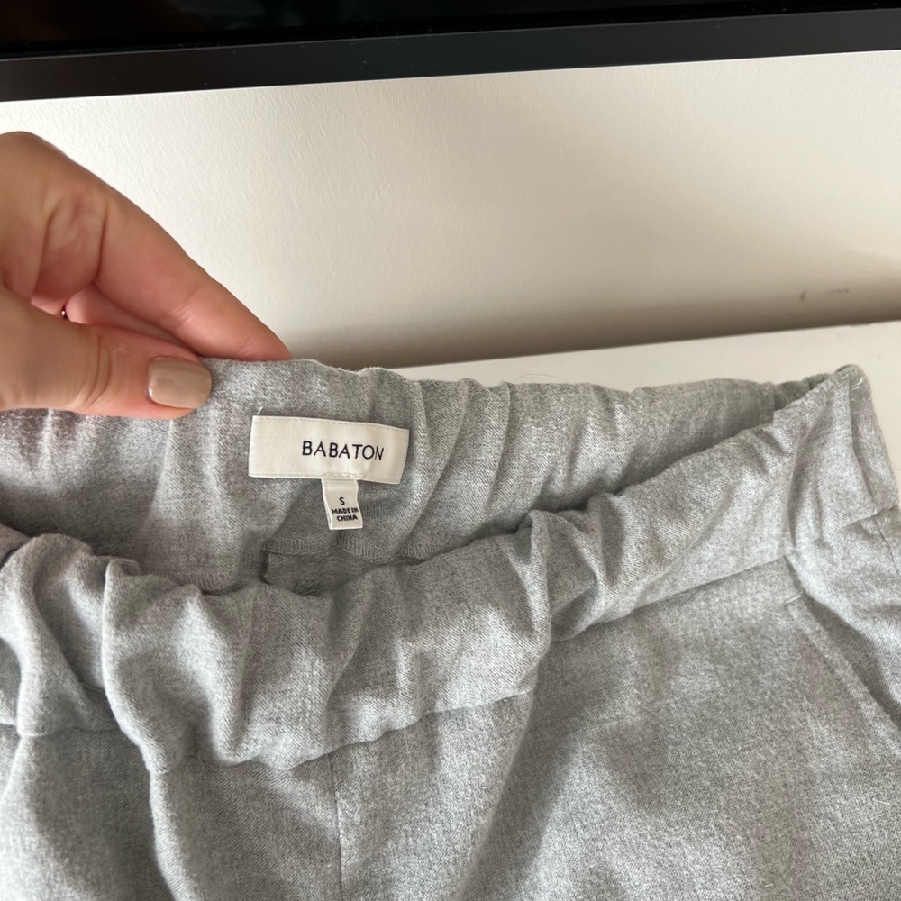Babaton grey joggers